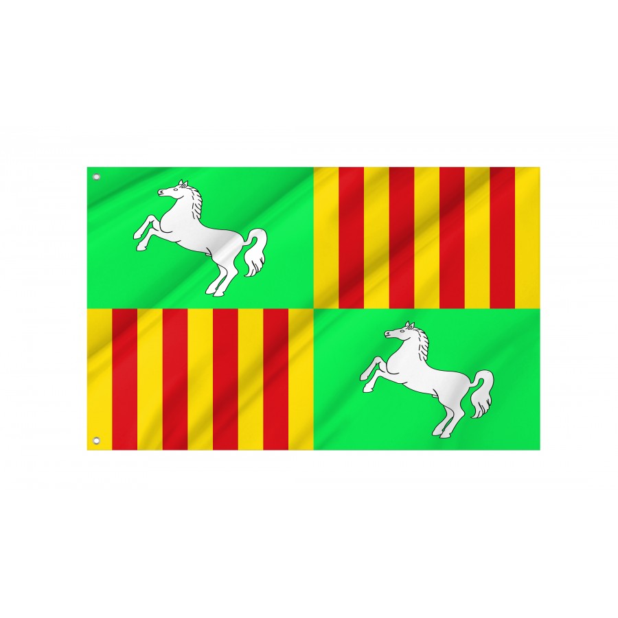 Flag Of Parets Del Vallès, Barcelona, Patriotic Flags, Unique Design Print, Flags For Indoor & Outdoor Use - High Quality Catalonia for Indoor and Outdoor Use