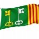 Flag of Santpedor, Barcelona, Patriotic Flags, Unique Design Print, Flags for Indoor & Outdoor Use - Imagine 1