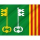 Flag of Santpedor, Barcelona, Patriotic Flags, Unique Design Print, Flags for Indoor & Outdoor Use - Imagine 2