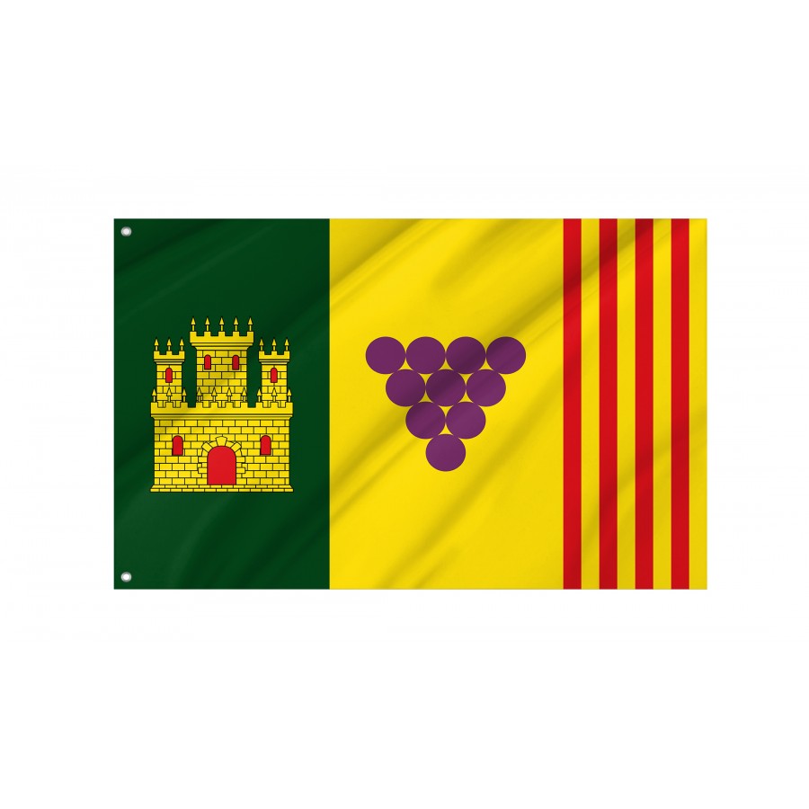 Flag Of Torrelavit, Barcelona, Patriotic Flags, Unique Design Print, Flags For Indoor & Outdoor Use - High Quality Catalonia for Indoor and Outdoor Use