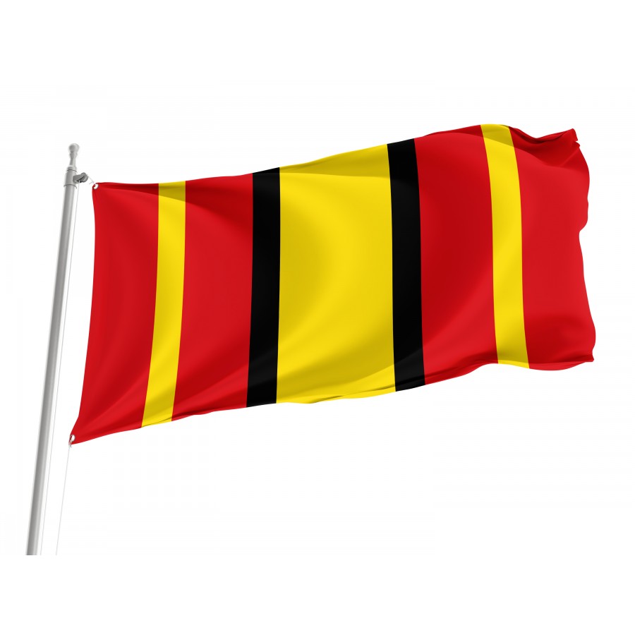 Flag Of Veciana, Barcelona, Patriotic Flags, Unique Design Print, Flags For Indoor & Outdoor Use - High Quality Catalonia for Indoor and Outdoor Use