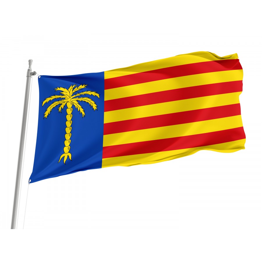 Flag Of Cunit Tarragona, Catalonia, Patriotic Flags, Unique Design Print, Flags For Indoor & Outdoor Use - High Quality Catalonia for Indoor and Outdoor Use