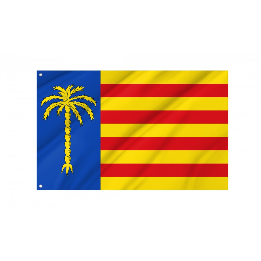 Flag Of Cunit Tarragona, Catalonia, Patriotic Flags, Unique Design Print, Flags For Indoor & Outdoor Use - High Quality Catalonia for Indoor and Outdoor Use