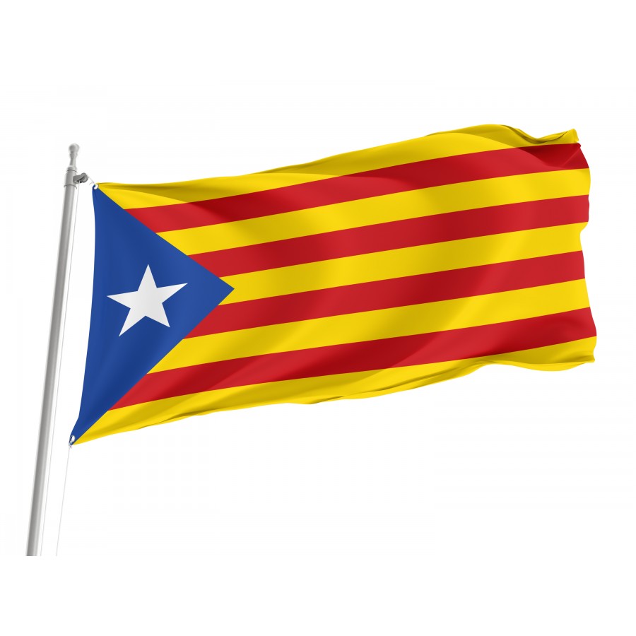 Flag Of Estelada Catalonia, Patriotic Flags, Unique Design Print, Flags For Indoor & Outdoor Use - High Quality Catalonia for Indoor and Outdoor Use