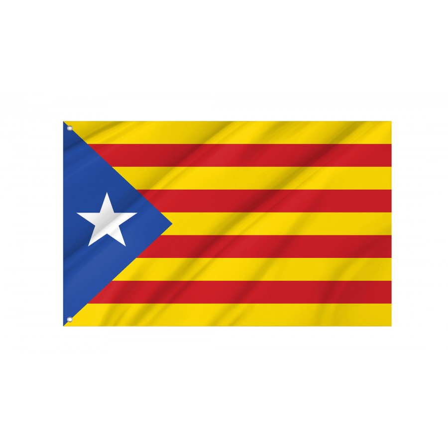 Flag Of Estelada Catalonia, Patriotic Flags, Unique Design Print, Flags For Indoor & Outdoor Use - High Quality Catalonia for Indoor and Outdoor Use