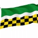 Flag of Ribera d'Urgellet Lleida, Catalonia, Spain, Patriotic Flags, Unique Design Print, Flags for Indoor & Outdoor Use - Imagine 1