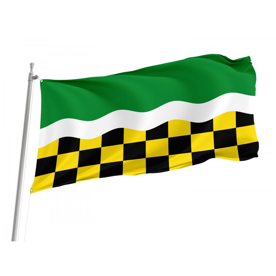 Flag Of Ribera Durgellet Lleida, Catalonia, Spain, Patriotic Flags, Unique Design Print, Flags For Indoor & Outdoor Use - High Quality Catalonia for Indoor and Outdoor Use