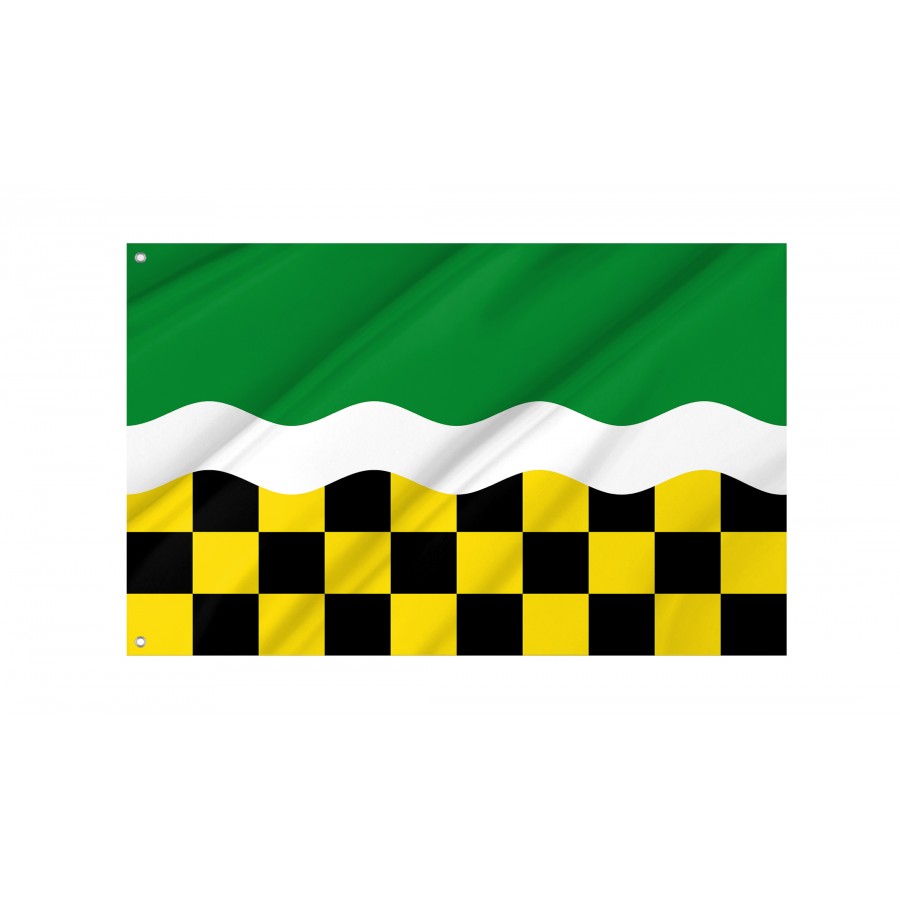 Flag Of Ribera Durgellet Lleida, Catalonia, Spain, Patriotic Flags, Unique Design Print, Flags For Indoor & Outdoor Use - High Quality Catalonia for Indoor and Outdoor Use