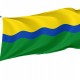 Flag of Riudoms, Tarragona, Spain, Patriotic Flags, Unique Design Print, Flags for Indoor & Outdoor Use - Imagine 1