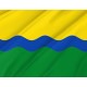 Flag of Riudoms, Tarragona, Spain, Patriotic Flags, Unique Design Print, Flags for Indoor & Outdoor Use - Imagine 2