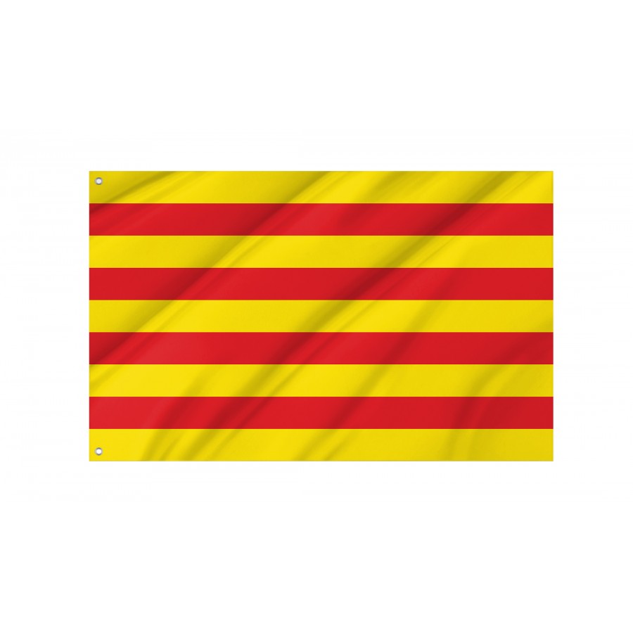 Flag Of Senyera Catalonia, Patriotic Flags, Unique Design Print, Flags For Indoor & Outdoor Use - High Quality Catalonia for Indoor and Outdoor Use