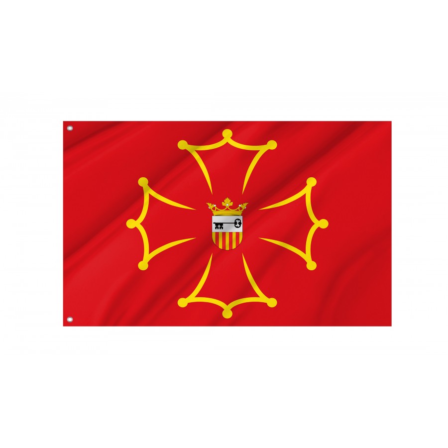 Flag Of Vall Daran Region Comarca, Patriotic Flags, Unique Design Print, Flags For Indoor & Outdoor Use - High Quality Catalonia for Indoor and Outdoor Use