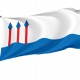 Flag of Llançà Girona, Catalonia, Patriotic Flags, Unique Design Print, Flags for Indoor & Outdoor Use - Imagine 1