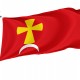 Flag of Odèn Lleida, Catalonia, Patriotic Flags, Unique Design Print, Flags for Indoor & Outdoor Use - Imagine 1