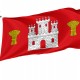 Flag of Palafrugell, Girona, Patriotic Flags, Unique Design Print, Flags for Indoor & Outdoor Use - Imagine 1