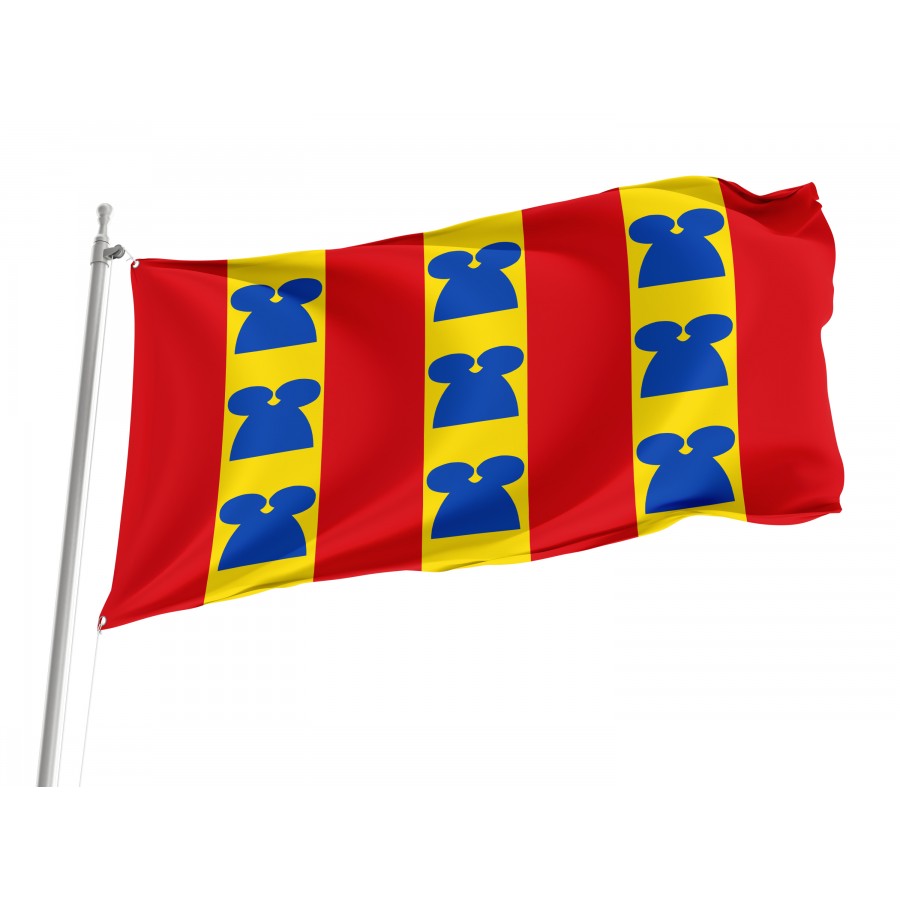 Flag Of Peralada Girona, Catalonia, Patriotic Flags, Unique Design Print, Flags For Indoor & Outdoor Use - High Quality Catalonia for Indoor and Outdoor Use