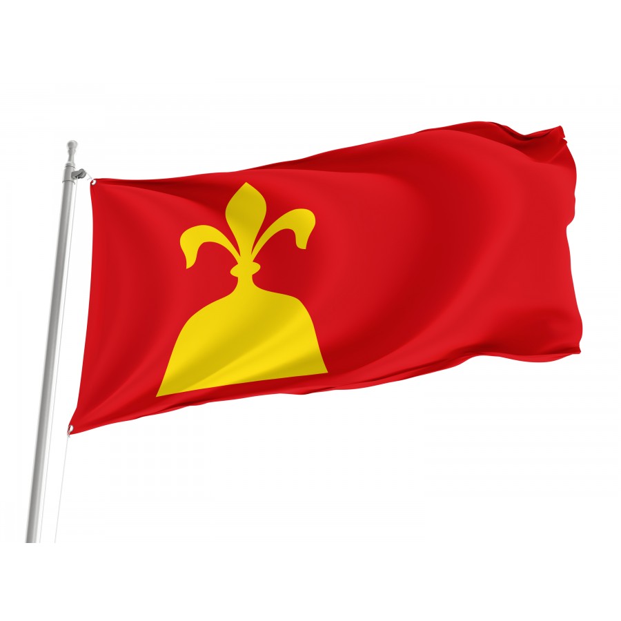 Flag Of Puigcerdà, Girona, Patriotic Flags, Unique Design Print, Flags For Indoor & Outdoor Use - High Quality Catalonia for Indoor and Outdoor Use