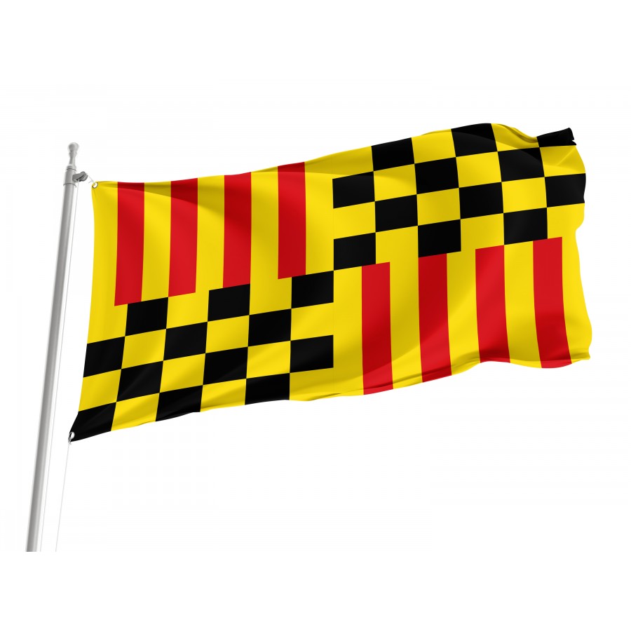 Flag Of Tàrrega, Lleida, Catalonia, Patriotic Flags, Unique Design Print, Flags For Indoor & Outdoor Use - High Quality Catalonia for Indoor and Outdoor Use
