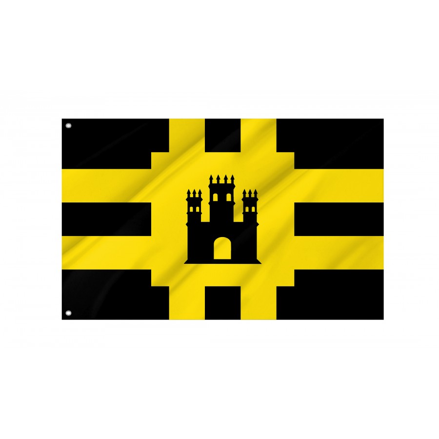 Flag Of Vidreres, Girona, Patriotic Flags, Unique Design Print, Flags For Indoor & Outdoor Use - High Quality Catalonia for Indoor and Outdoor Use