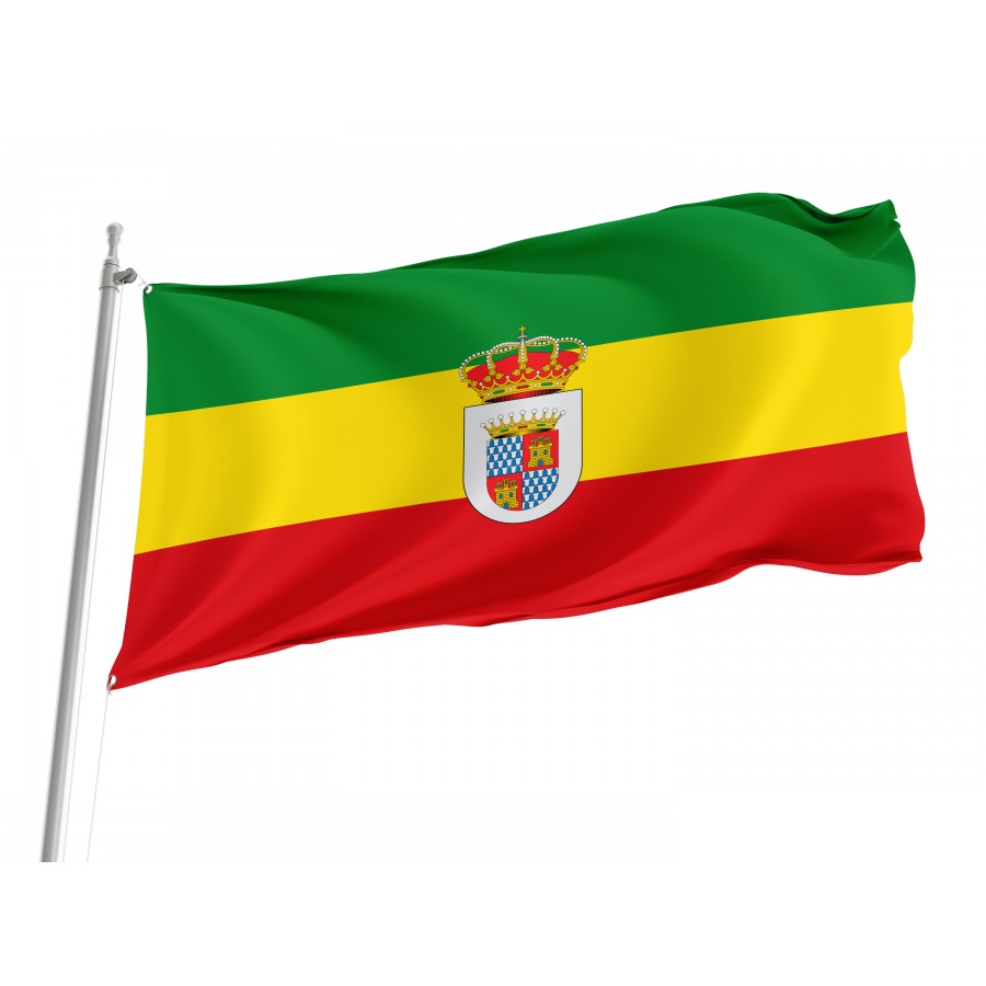 Flag Of Deleitosa, Cáceres, Patriotic Flags, Unique Design Print, Flags For Indoor & Outdoor Use - High Quality Extremadura for Indoor and Outdoor Use