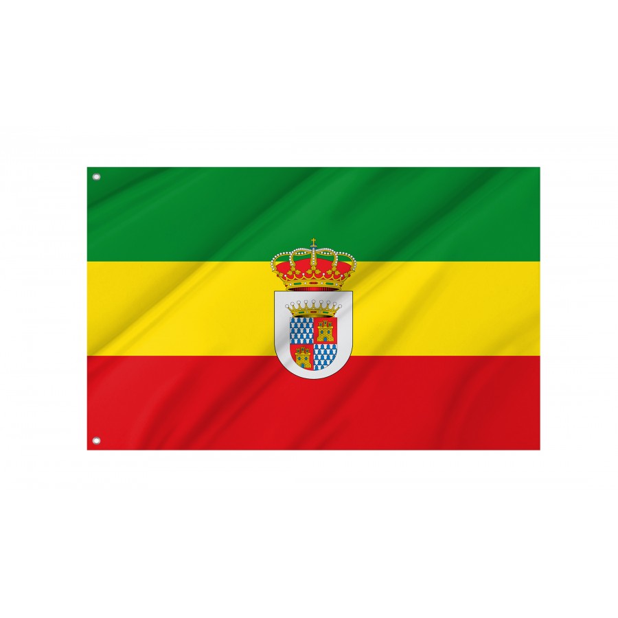 Flag Of Deleitosa, Cáceres, Patriotic Flags, Unique Design Print, Flags For Indoor & Outdoor Use - High Quality Extremadura for Indoor and Outdoor Use