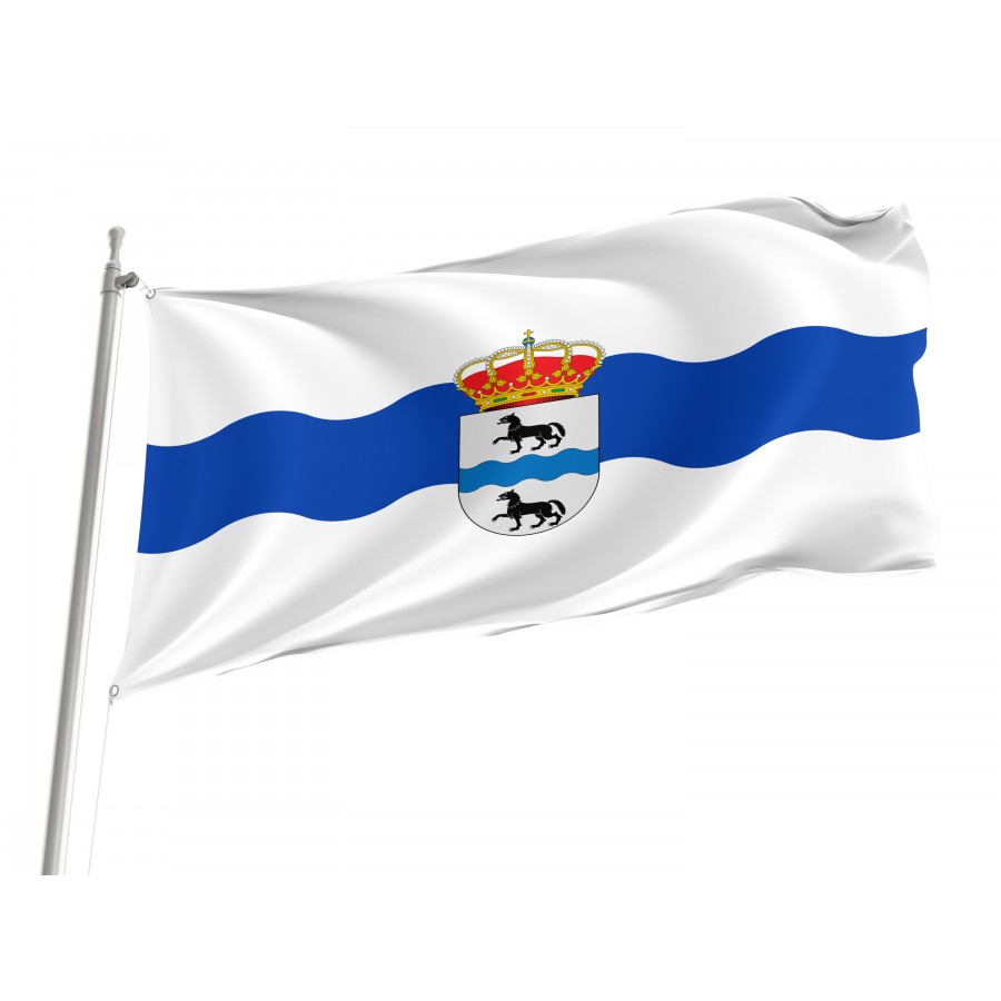 Flag Of Riolobos, Cáceres, Spain, Patriotic Flags, Unique Design Print, Flags For Indoor & Outdoor Use - High Quality Extremadura for Indoor and Outdoor Use