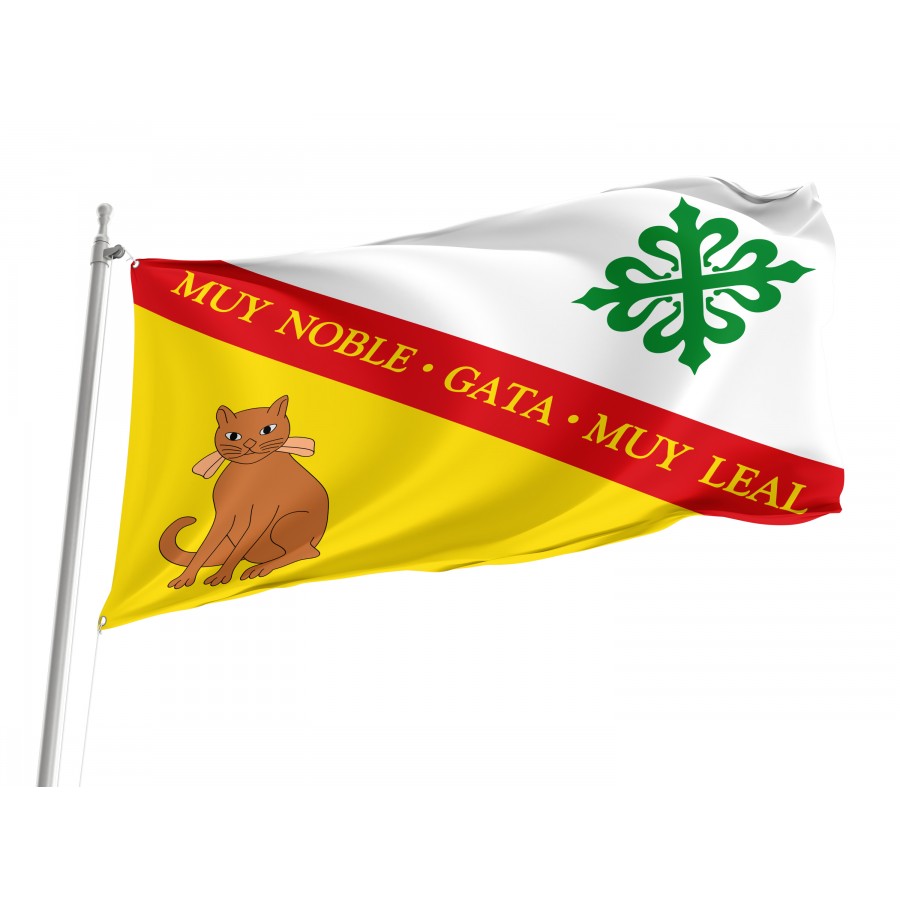 Flag Of Gata, Cáceres, Patriotic Flags, Unique Design Print, Flags For Indoor & Outdoor Use - High Quality Extremadura for Indoor and Outdoor Use
