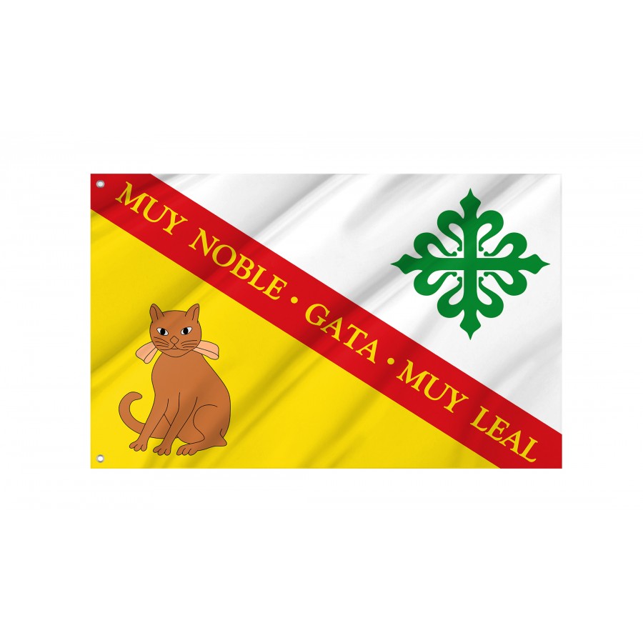 Flag Of Gata, Cáceres, Patriotic Flags, Unique Design Print, Flags For Indoor & Outdoor Use - High Quality Extremadura for Indoor and Outdoor Use