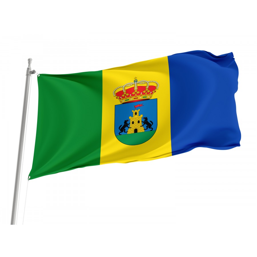 Flag Of Jaraíz De La Vera, Cáceres, Patriotic Flags, Unique Design Print, Flags For Indoor & Outdoor Use - High Quality Extremadura for Indoor and Outdoor Use
