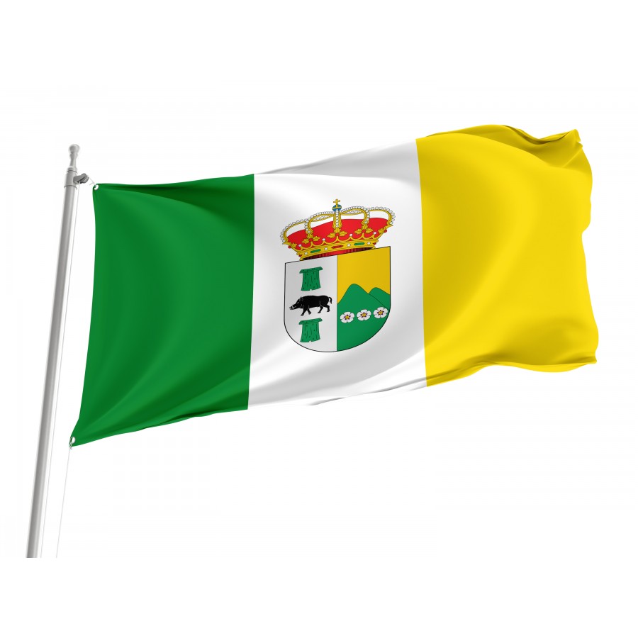 Flag Of Navatrasierra, Cáceres, Patriotic Flags, Unique Design Print, Flags For Indoor & Outdoor Use - High Quality Extremadura for Indoor and Outdoor Use