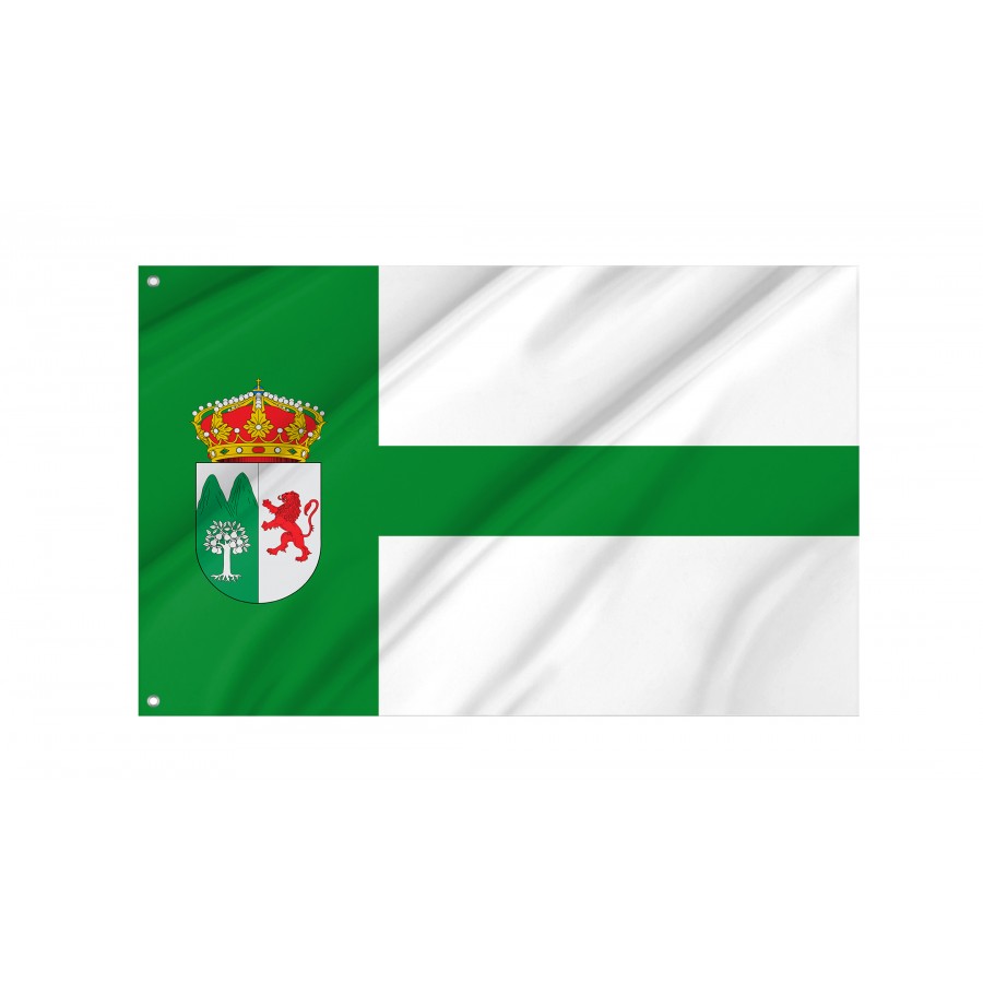 Flag Of Perales Del Puerto, Cáceres, Patriotic Flags, Unique Design Print, Flags For Indoor & Outdoor Use - High Quality Extremadura for Indoor and Outdoor Use