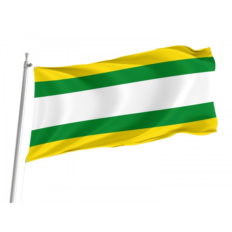 Flag Of Santibáñez El Bajo, Cáceres, Patriotic Flags, Unique Design Print, Flags For Indoor & Outdoor Use - High Quality Extremadura for Indoor and Outdoor Use