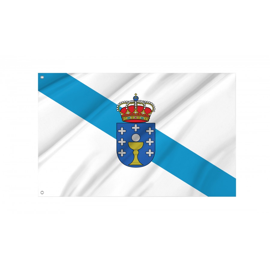 Flag Of Galicia, Patriotic Flags, Unique Design Print, Flags For Indoor & Outdoor Use - High Quality Galicia for Indoor and Outdoor Use