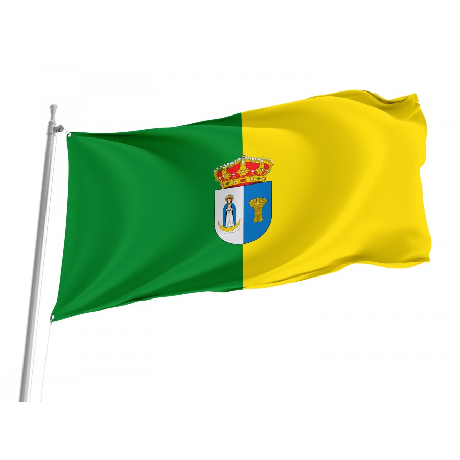 Flag Of Ajalvir, Patriotic Flags, Unique Design Print, Flags For Indoor & Outdoor Use - High Quality Madrid for Indoor and Outdoor Use