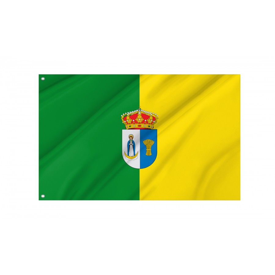 Flag Of Ajalvir, Patriotic Flags, Unique Design Print, Flags For Indoor & Outdoor Use - High Quality Madrid for Indoor and Outdoor Use