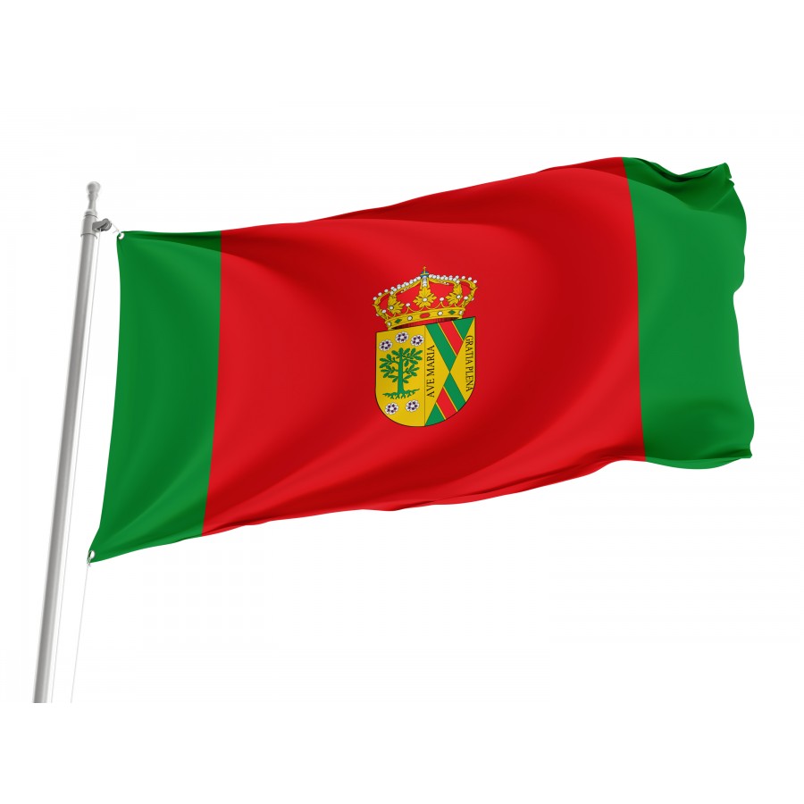 Flag Of Robledillo De La Jara, Patriotic Flags, Unique Design Print, Flags For Indoor & Outdoor Use - High Quality Madrid for Indoor and Outdoor Use
