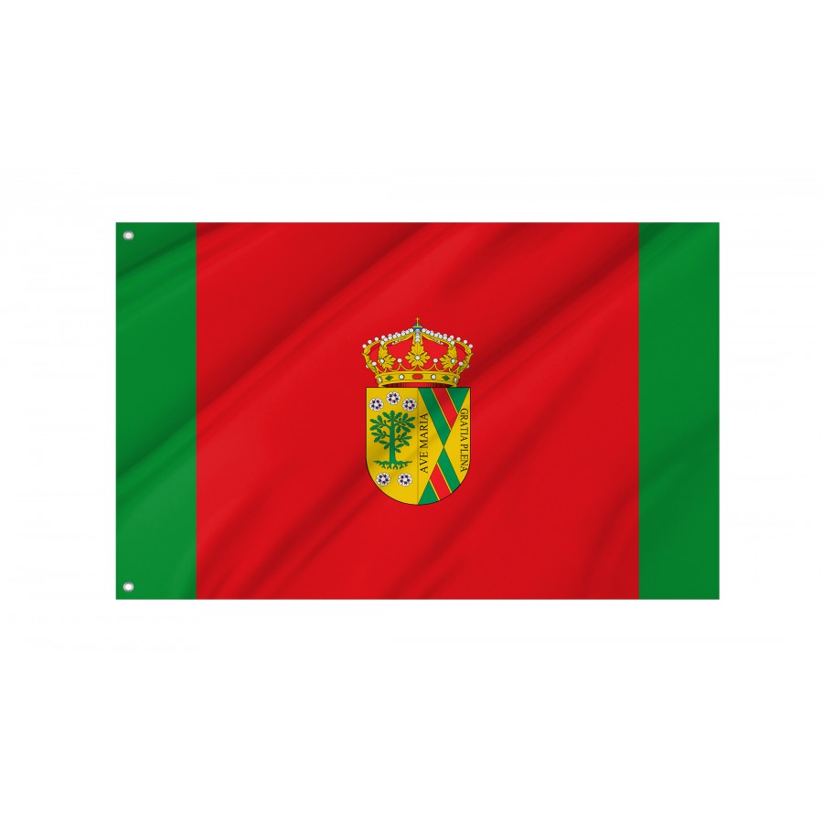 Flag Of Robledillo De La Jara, Patriotic Flags, Unique Design Print, Flags For Indoor & Outdoor Use - High Quality Madrid for Indoor and Outdoor Use