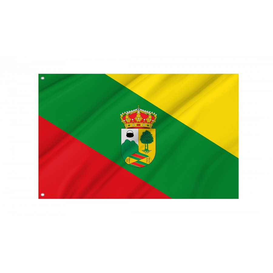 Flag Of Hoyo De Manzanares, Patriotic Flags, Unique Design Print, Flags For Indoor & Outdoor Use - High Quality Madrid for Indoor and Outdoor Use