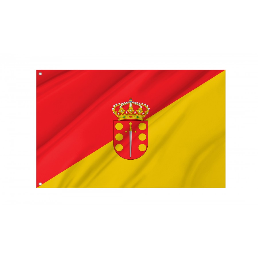 Flag Of Meco, Patriotic Flags, Unique Design Print, Flags For Indoor & Outdoor Use - High Quality Madrid for Indoor and Outdoor Use