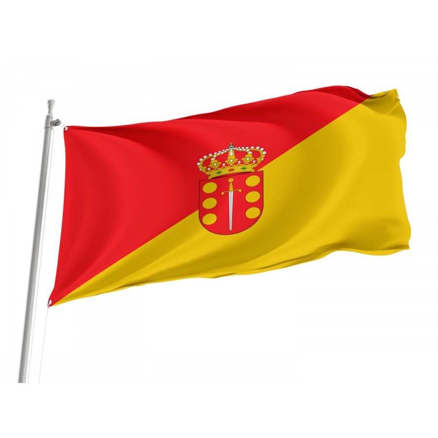 Flag Of Meco, Patriotic Flags, Unique Design Print, Flags For Indoor & Outdoor Use - High Quality Madrid for Indoor and Outdoor Use