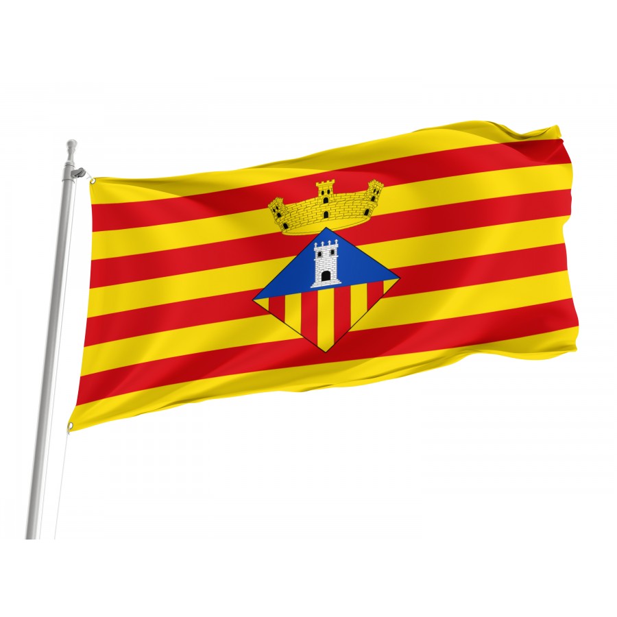 Flag Of Santa Eugènia, Patriotic Flags, Unique Design Print, Flags For Indoor & Outdoor Use - High Quality Mallorca for Indoor and Outdoor Use