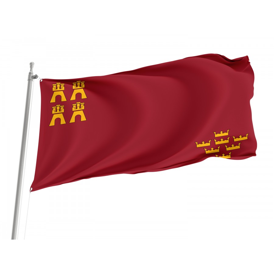 Flag Of Murcia, Patriotic Flags, Unique Design Print, Flags For Indoor & Outdoor Use - High Quality Murcia for Indoor and Outdoor Use