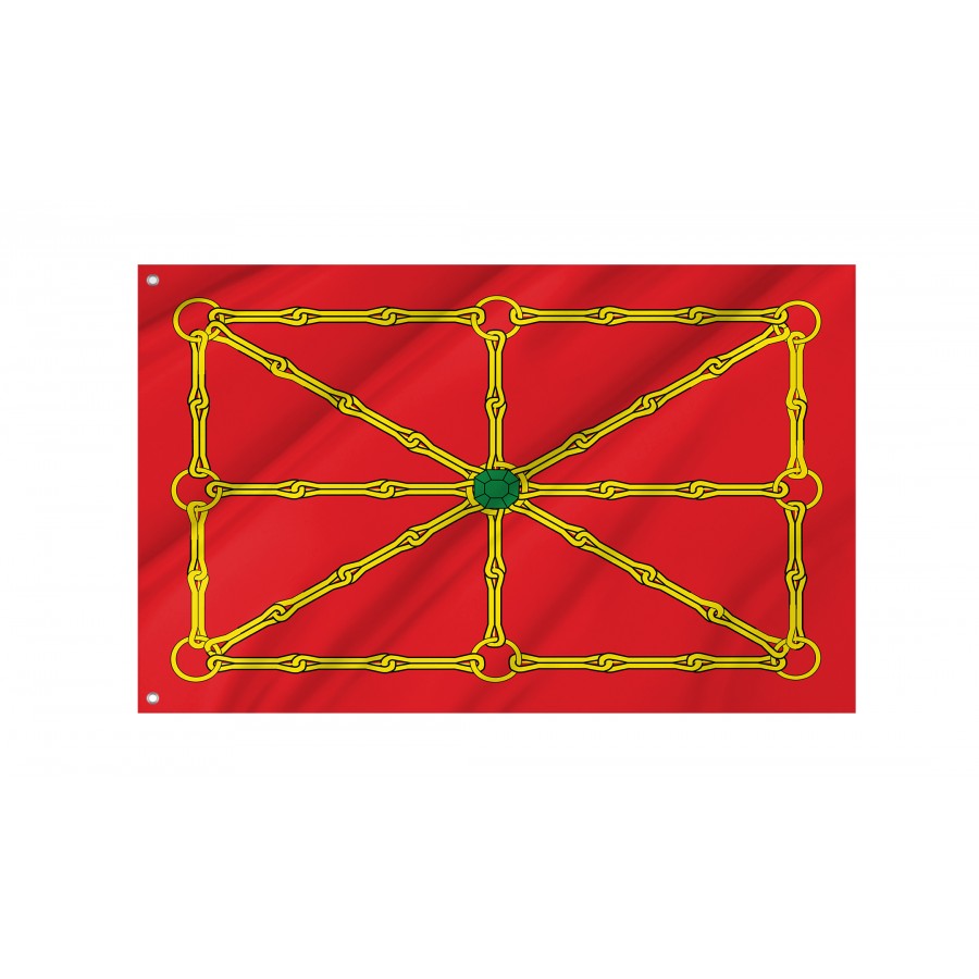 Navarre Independentist Flag, Patriotic Flags, Unique Design Print, Flags for Indoor & Outdoor Use