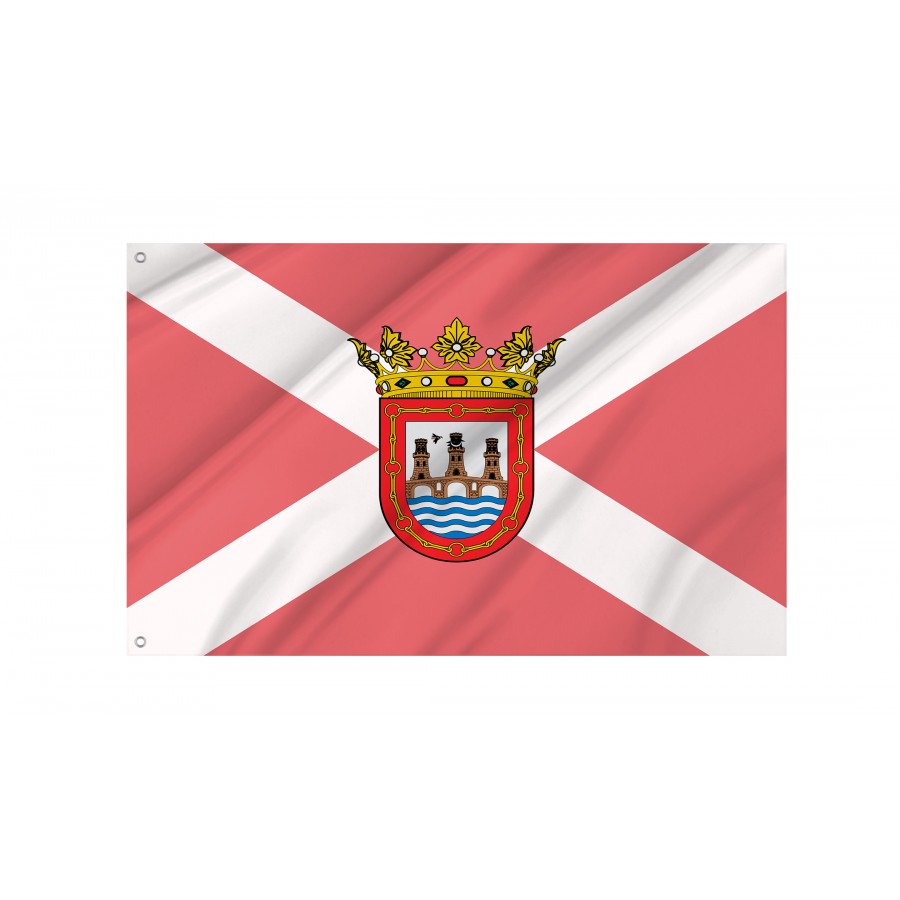 Flag Of Puente La Reina, Patriotic Flags, Unique Design Print, Flags For Indoor & Outdoor Use - High Quality Navarre for Indoor and Outdoor Use