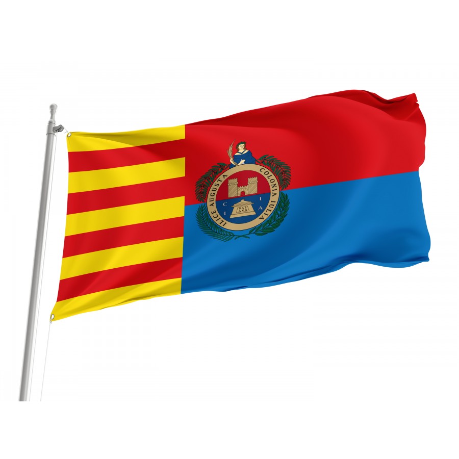 Flag Of Elx, Patriotic Flags, Unique Design Print, Flags For Indoor & Outdoor Use - High Quality Valencia for Indoor and Outdoor Use