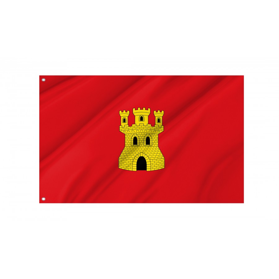 Flag Of Atzeneta Del Maestrat, Patriotic Flags, Unique Design Print, Flags For Indoor & Outdoor Use - High Quality Valencia for Indoor and Outdoor Use