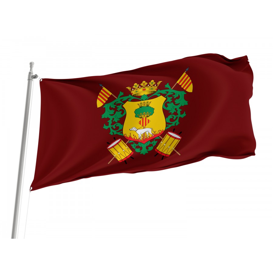 Flag Of Callosa De Segura, Patriotic Flags, Unique Design Print, Flags For Indoor & Outdoor Use - High Quality Valencia for Indoor and Outdoor Use