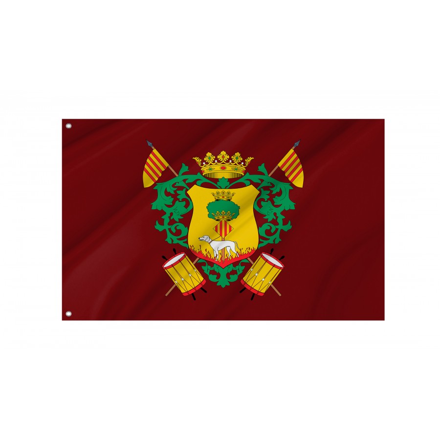 Flag Of Callosa De Segura, Patriotic Flags, Unique Design Print, Flags For Indoor & Outdoor Use - High Quality Valencia for Indoor and Outdoor Use