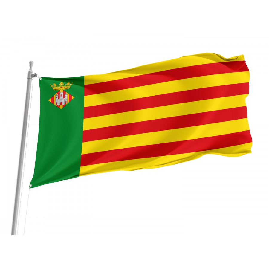 Flag Of Castellon De La Plana, Patriotic Flags, Unique Design Print, Flags For Indoor & Outdoor Use - High Quality Valencia for Indoor and Outdoor Use
