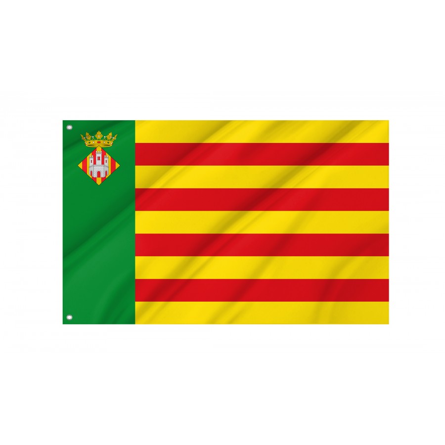 Flag Of Castellon De La Plana, Patriotic Flags, Unique Design Print, Flags For Indoor & Outdoor Use - High Quality Valencia for Indoor and Outdoor Use